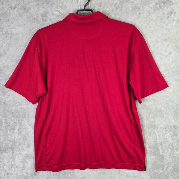 Mens Cutter & Buck Arizona Cardinals Red Polo Shirt CB DryTec Short Sleeve XXXL - Picture 5 of 8
